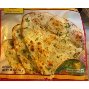 Deep Garlic Naan 4 pc