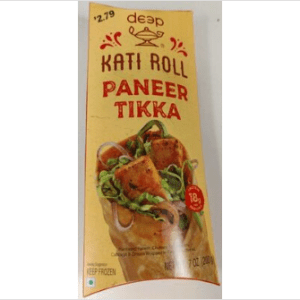 Deep Kati Roll Paneer Tikka 7oz