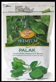 Deep Palak Chopped Fro 12oz