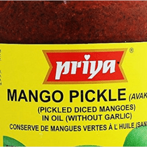 Priya Mango pickle (without Garlic)300g
