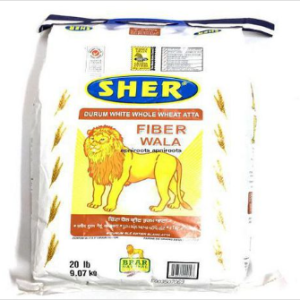 Sher Fiber Wala Atta 20lb