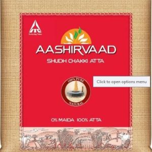 Aashirvaad Whole Wheat Atta 20lb