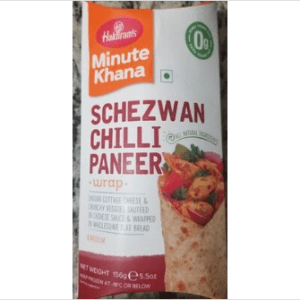 Haldiram's SCHZWN Chilli Paneer Wrap 156g