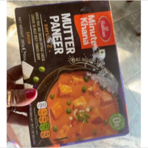 Haldiram's Mutter Paneer 283gm