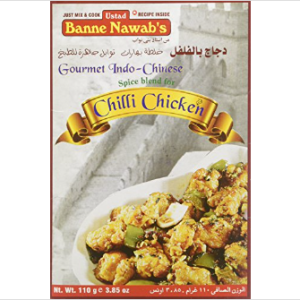 Ustad Nawab's  chilli chicken  110g